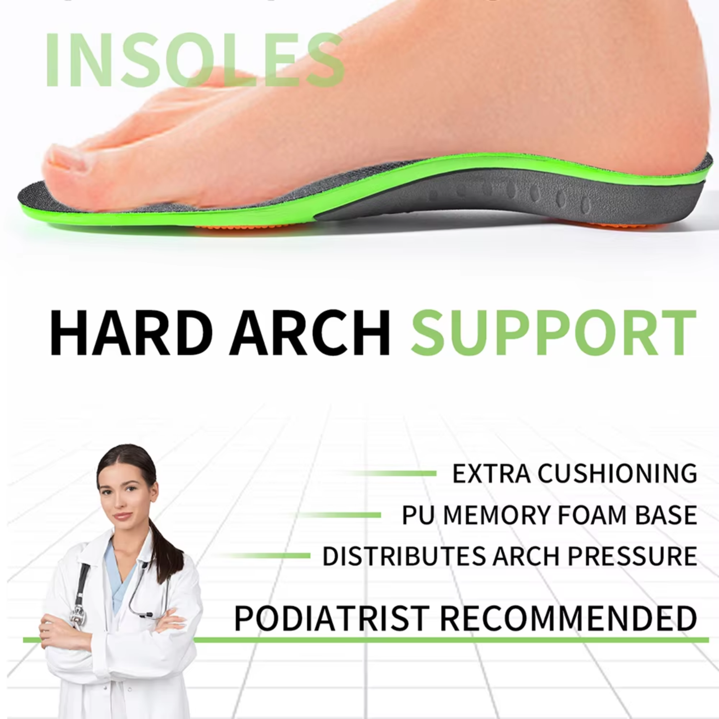 FlexArch™ Support Insoles