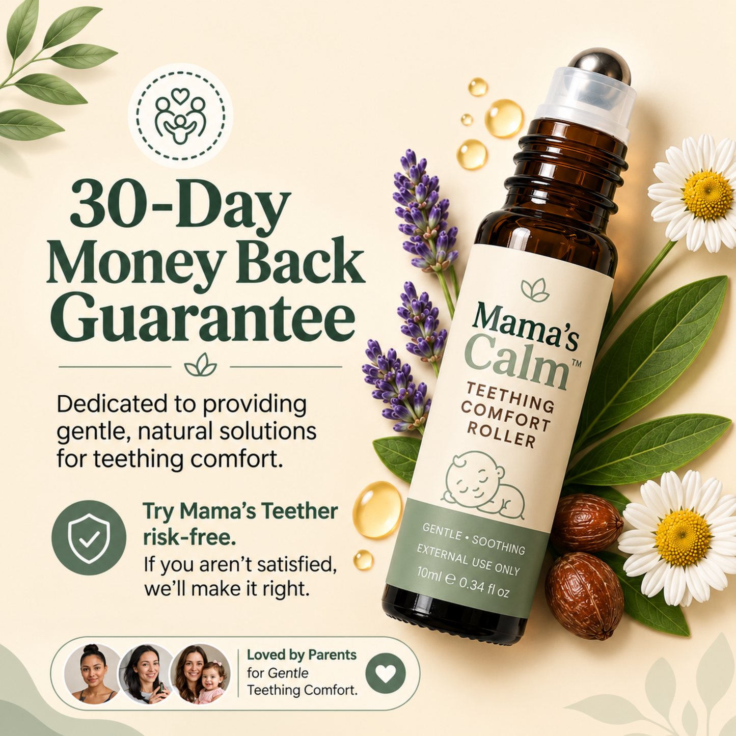 Mama’s Calm™- Teething Comfort Roller