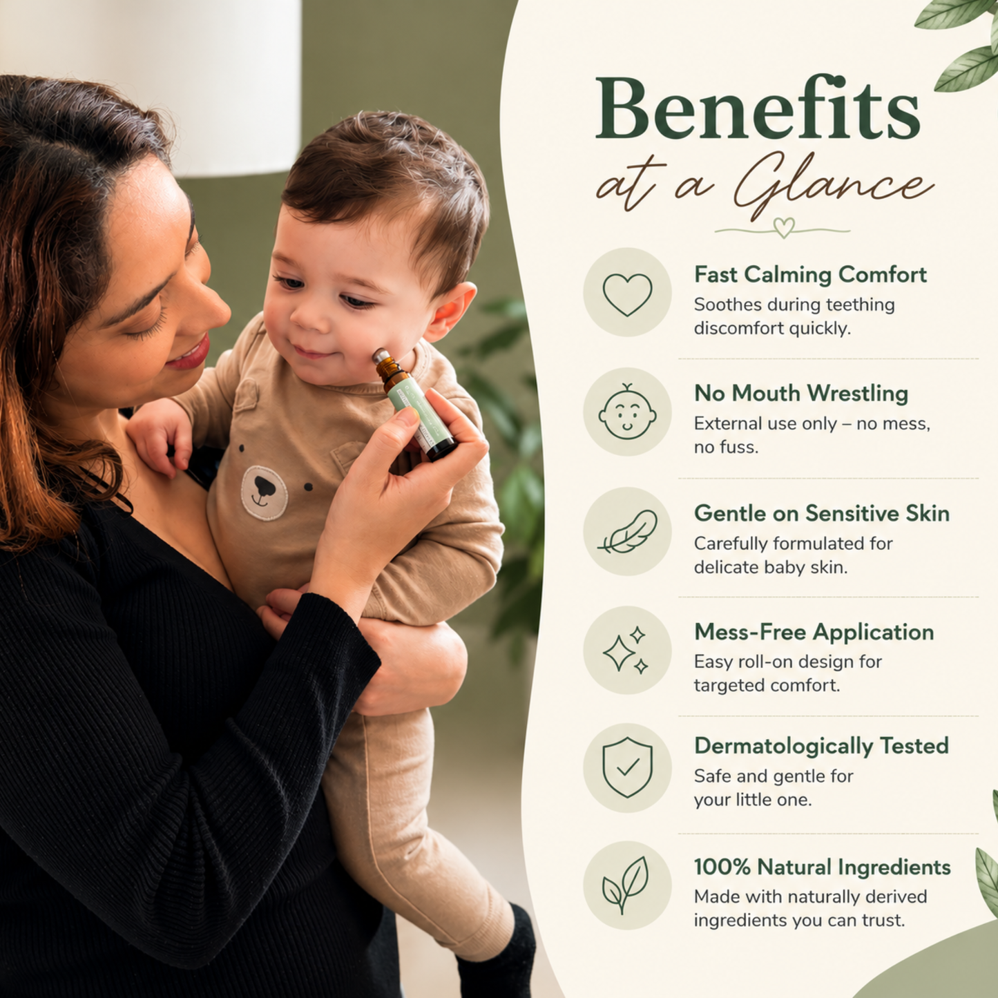 Mama’s Calm™- Teething Comfort Roller